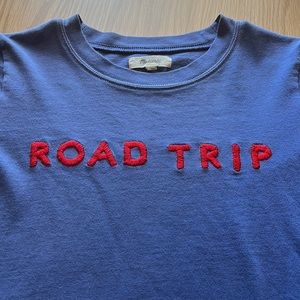 Madewell Embroidered Road Trip Tee